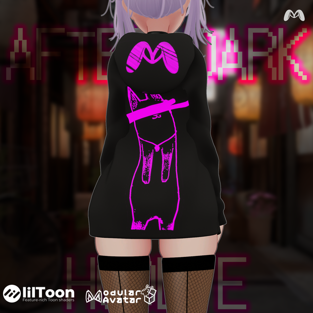 【☆FE☆】After Dark Hoodie【８アバター対応】