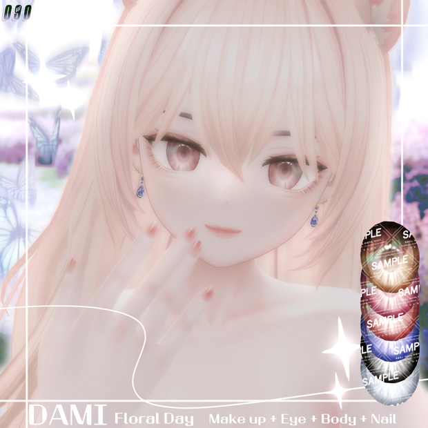 《✿Floral Day✿》  【ダミ| DAMI】 = Make up + Eye + Body + Nail + Matcap = texture