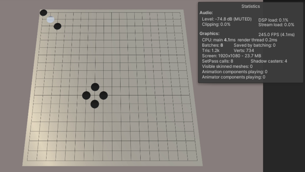Unity/VRChat向け軽量碁盤 GoBoard