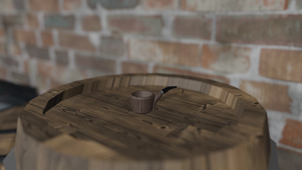 【3Dモデル】パイプ煙草（pipe）