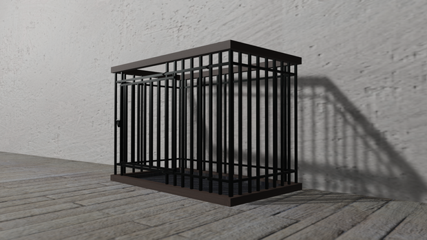 【3Dモデル】犬用ケージ（dog cage）
