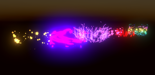  VRChat 用のスポーン パーティクル パック  (Spawn Particle Pack for VRChat)