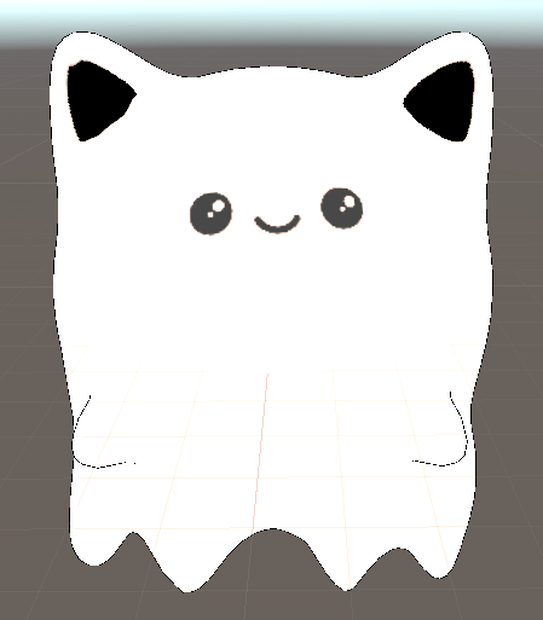 Ghost Cat 3D Object
