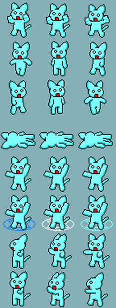 2003用四大AAキャラクター素材