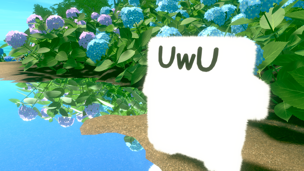 VRchat対応　uwu カビの生えた豆腐３Dモデル