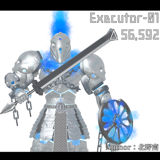オリジナル3Dモデル　Executor-01