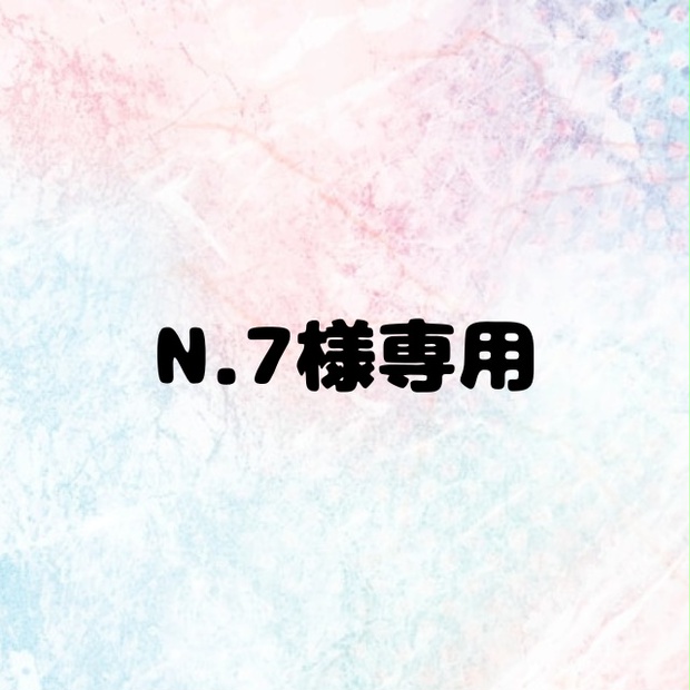 【専用出品】N.7様専用