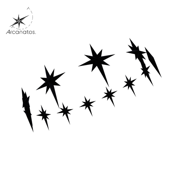 【VRChat想定】StarburstHalo/多芒星天使の輪(ヘイロー)