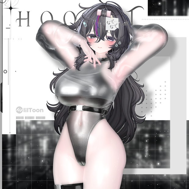 【VRChat向け】hoodST【4アバター対応】
