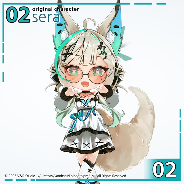 [VRM] Sera - Original Character - CHIBI