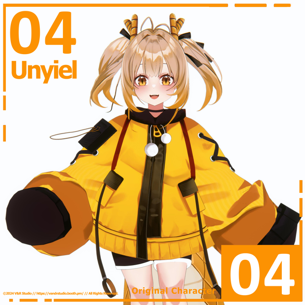 [VRC / VRM] Unyiel - Original Character