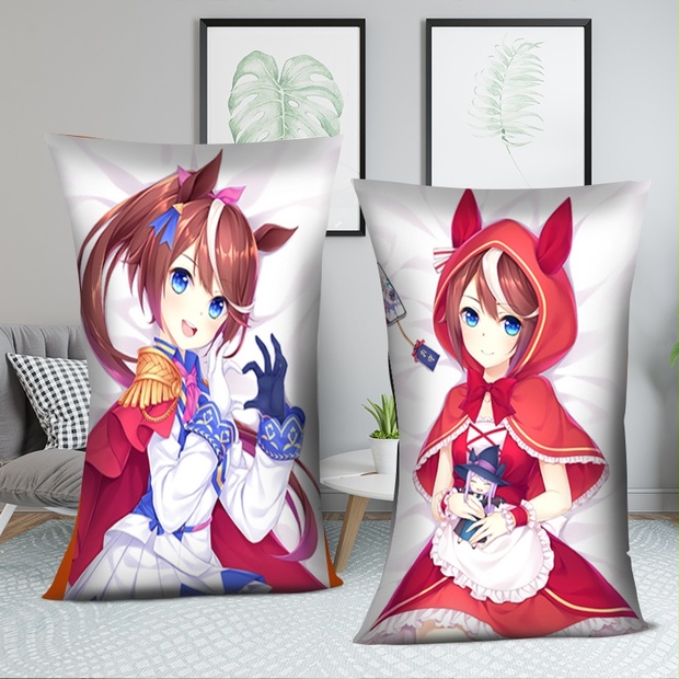 ウマ娘 抱き枕カバー クッション ライスシャワーゴールドシップ