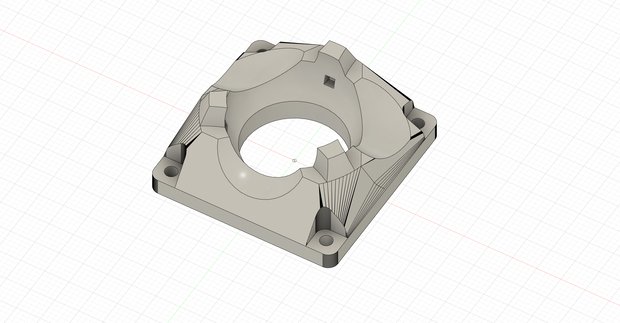 mapo48 ボールベース3Dモデルデータ / 3D data of mapo48 ball base