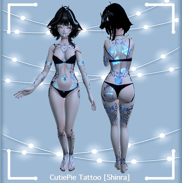 [K'C] ~ CutiePie Tattoo 🐾✨ [SHINRA Only]