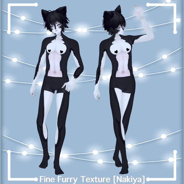 [K'C] ~ FineFurry Texture 🙀✨+ Blendshape [NAKIYA Only]