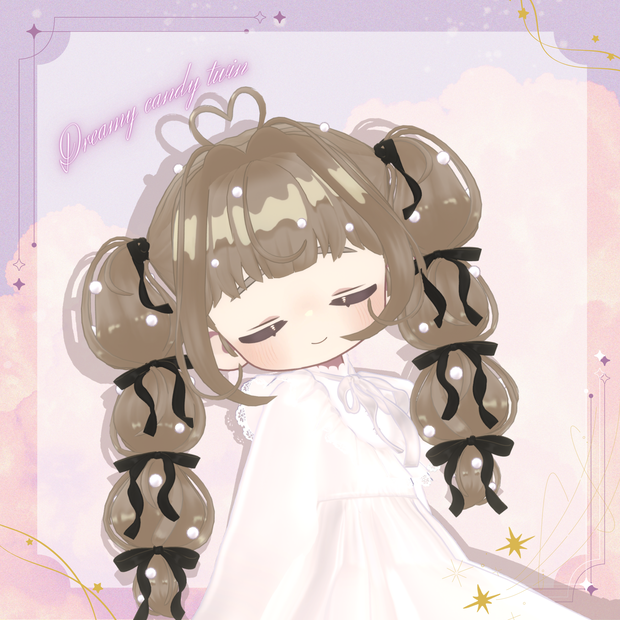 【キプフェル・まめひなた対応】Dreamy candy twin