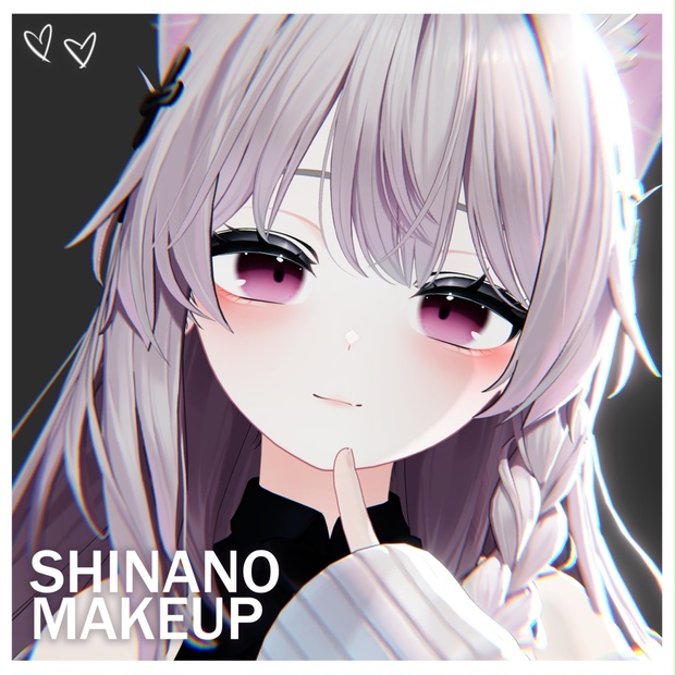 しなの】MAKEUP & EYE & Face Blendshape - ピーチ飴 - BOOTH