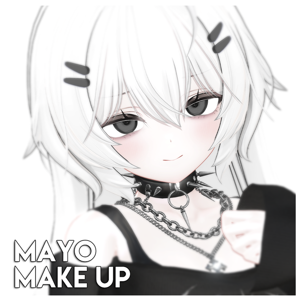 【まよ】MAKEUP & EYE & Face Blendshape