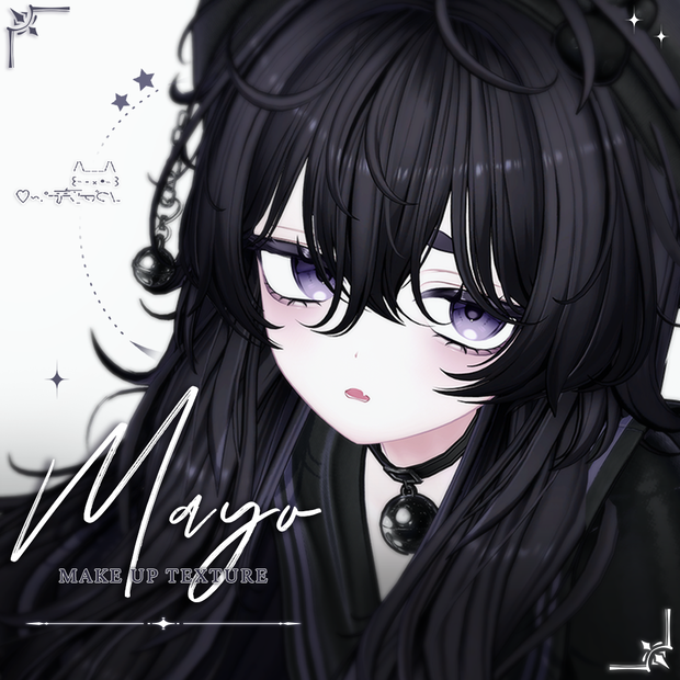 【まよ】MAKEUP & EYE & Face Blendshape 3