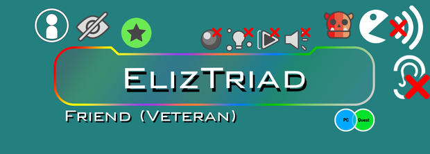 VRChat Nameplate and Icons Extra
