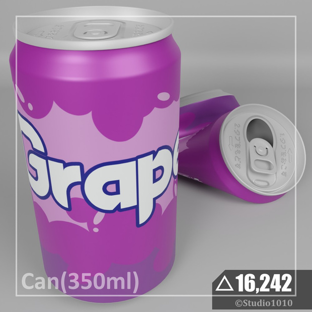 缶(350ml) vol.4_グレープジュース(GRAPE)