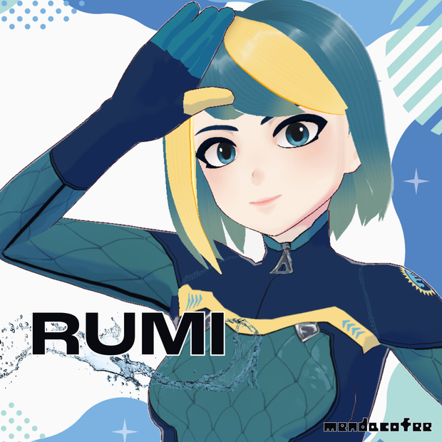【VRoid / VRMアバター】ルミ　Rumi
