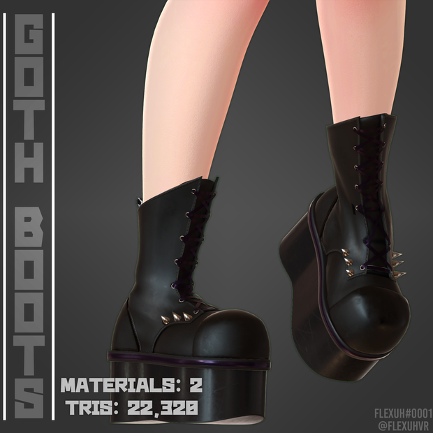 Goth Boots - ゴスブーツ