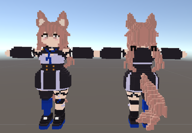 【旧作】Voxel アバターシリーズ