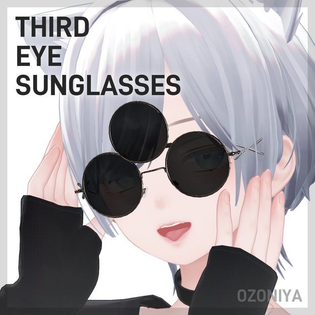 Third Eye Sunglasses【VRChat想定】