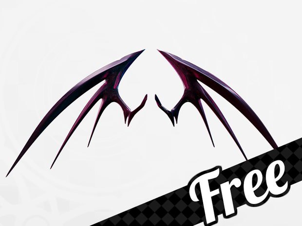 Highschool DxD - Devil Wings MMD Model
