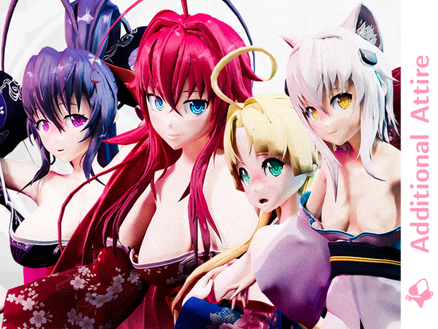 Highschool DxD - Kimonos - Additional Attire