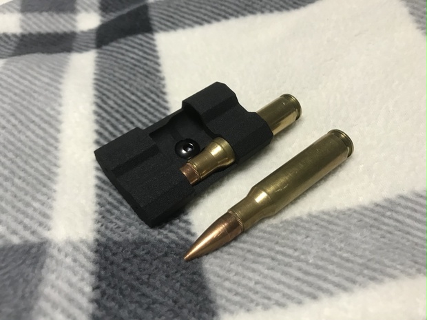 m-lok 7.62mm NATO弾カートホルダー STLファイル