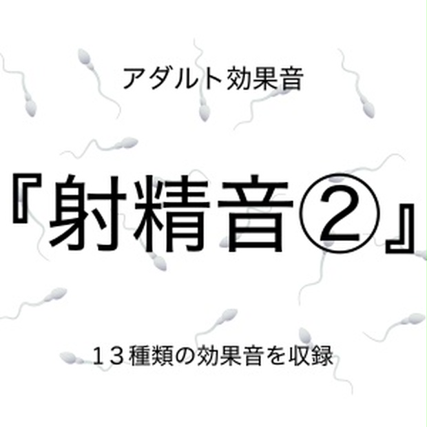 著作権フリー効果音 bgm集 vol.34 電マ 射精音 ピストン その他効果音162個 bgm10曲 ジングル10個パック ｆれえ 販売