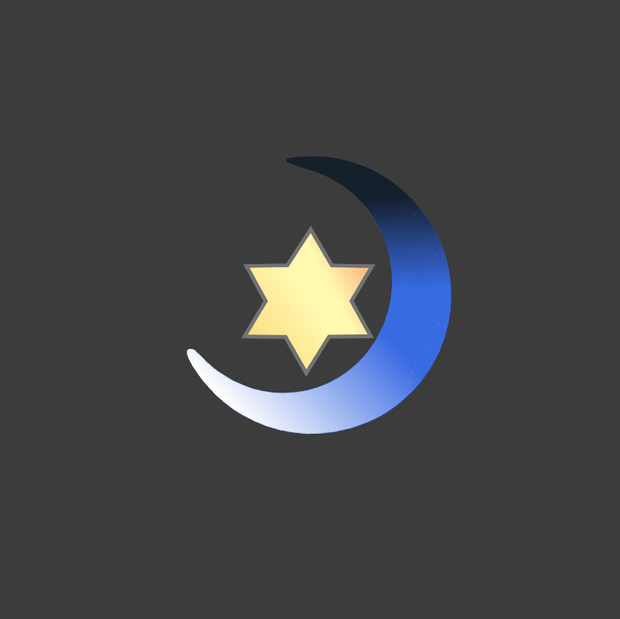 (free)Moon Badge