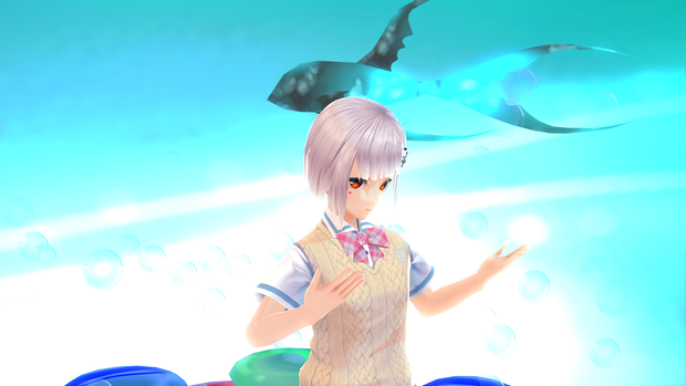 千駄ヶ谷渋(銀髪)_ModelDRC_制服001