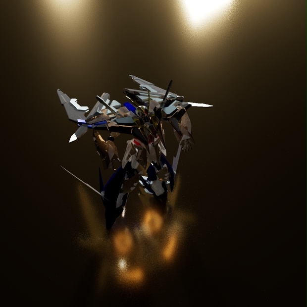 XI GUNDAM FBX 3Dmodel BETA版