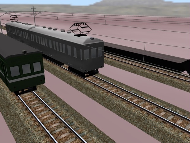 ジュラルミン電車私鉄風