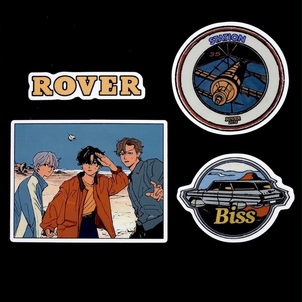 STICKER SET - biss - BOOTH