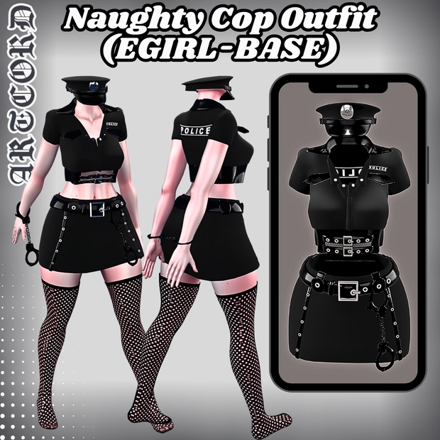 Naughty Cop Outfit [ ポリスコス ]