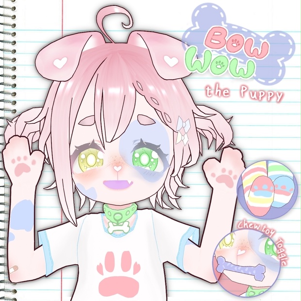 【Vroid 3D Model】Bow Wow | バウワウ