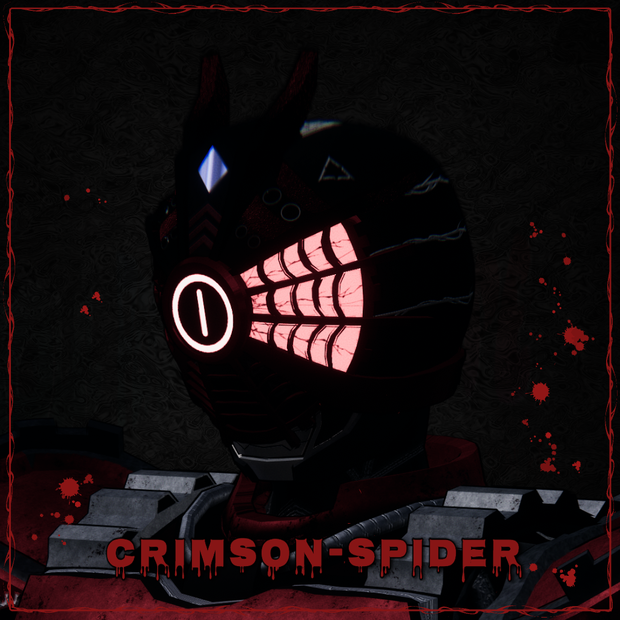 Crimson-Spider【オリジナル3D変身モデル】【v1.1】