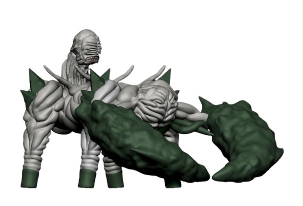 マブラヴ オルタネイティヴ 要撃(グラップラー)級 BETA メデューム