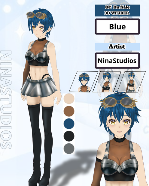 3D VTUBER - FUTURISTIC AND CUTE