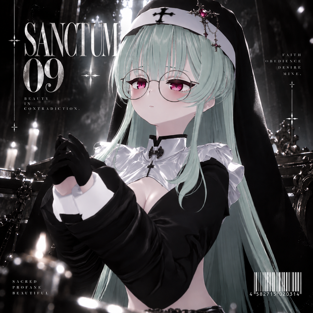 Seraphine — SANCTUM 09 | オリジナル3Dアバター | VRChat / VRM / VRoid