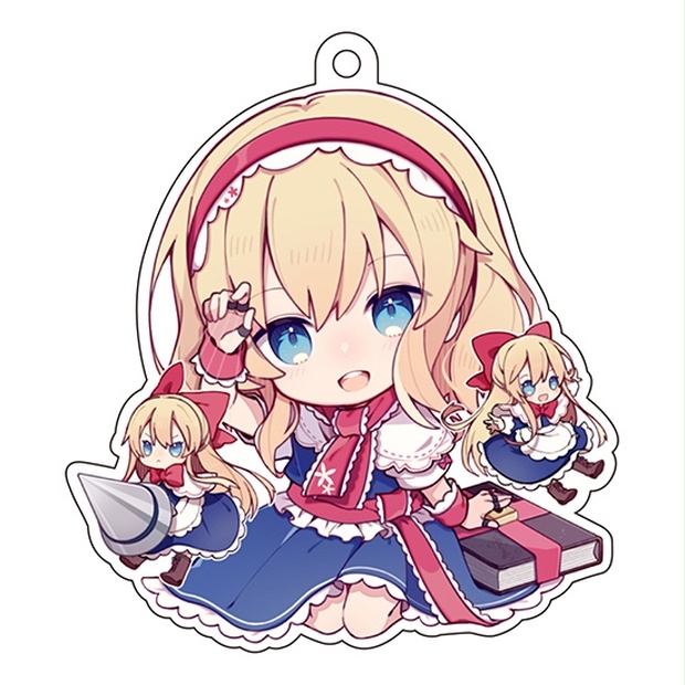アクリルキーホルダー第12弾「アリス」 - 逸遊団のおみせ BOOTH支部