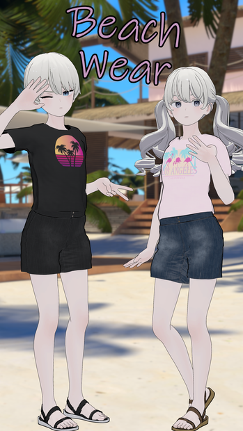 [Free] Beach Wear for Grus