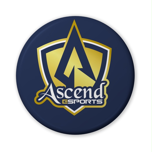 Ascend 缶バッジ - Ascend Esportsショップ - BOOTH