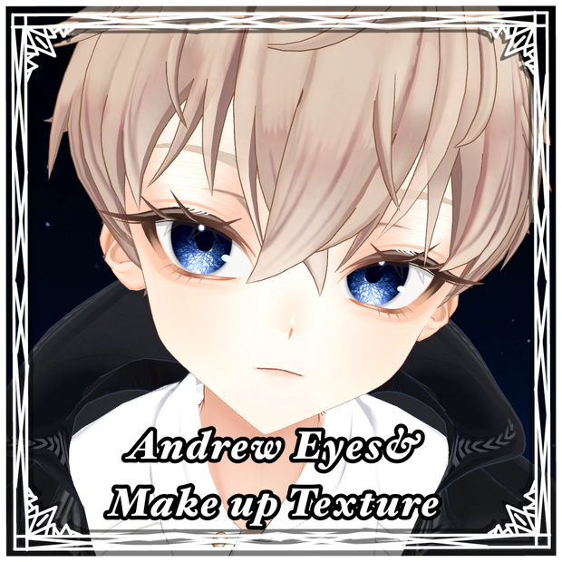 【Andrew/アンドリュー&ロンロネオ 】eye Texture (10 colors) & Make Up Texture