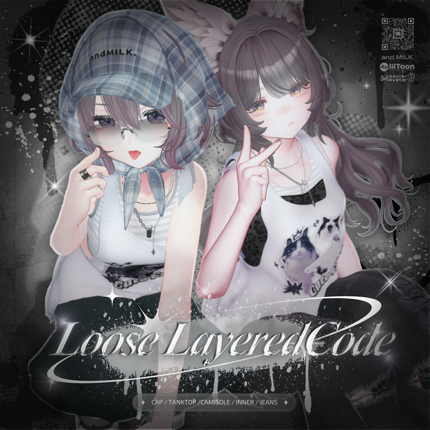 【複数アバター対応】Loose Layered Code【#andMILKvrc】