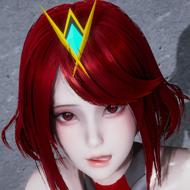 Honeyselect2 异度之剑 焰 人物卡